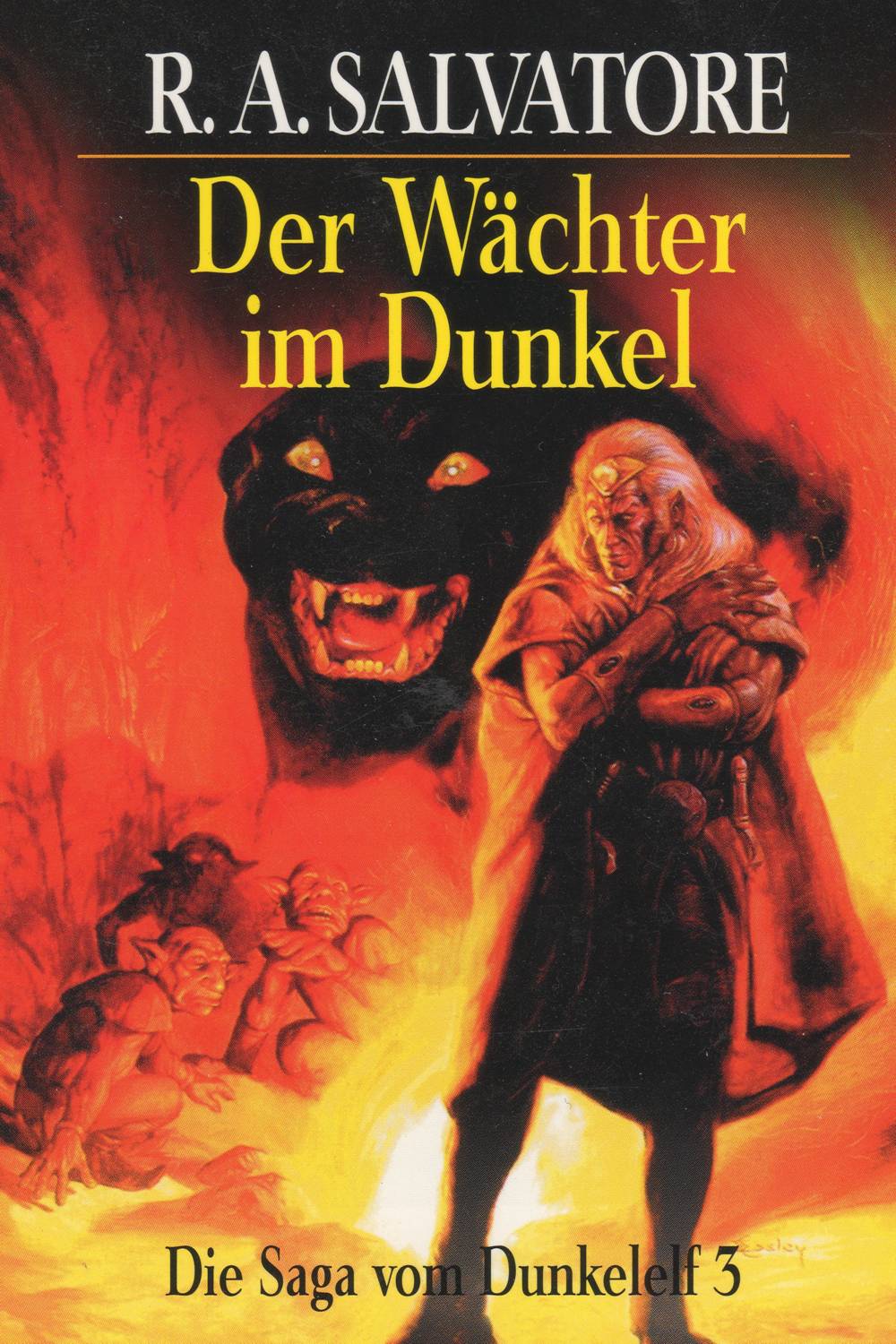 Drizzt, Cover zum Buch Der waechter im dunkel