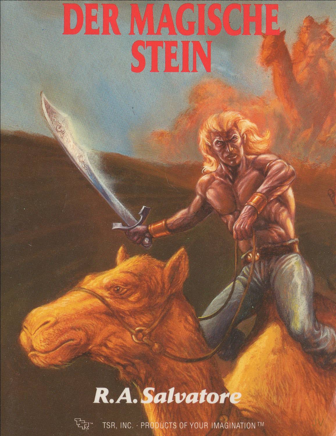 Cover zum Buch Der magische Stein von R.A.Salvatore, fnfter Teil der vergessene Reiche Saga