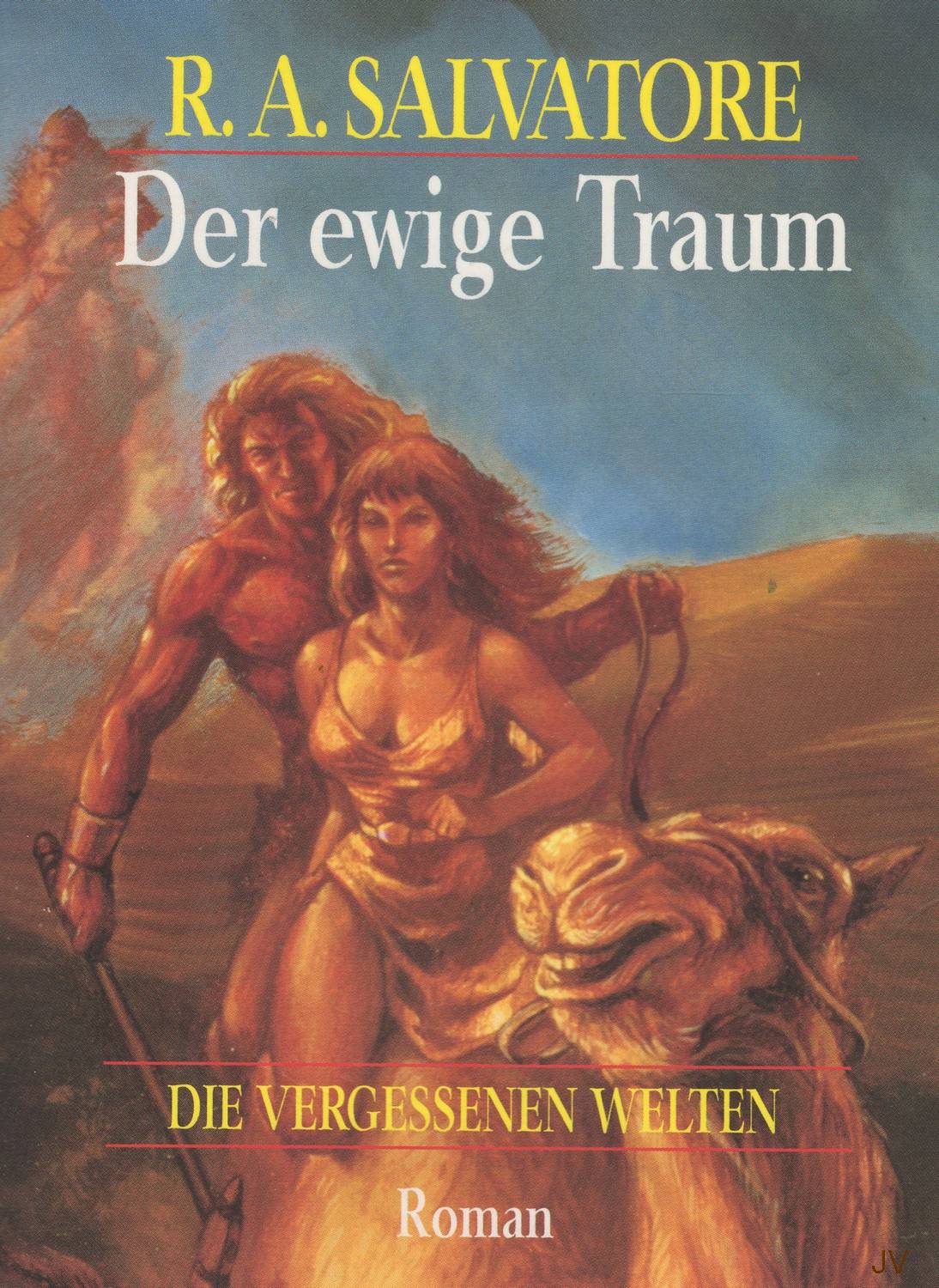 Cover zum Buch Der ewige Traum von R.A.Salvatore, sechster Teil der vergessene Reiche Saga